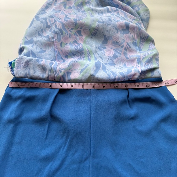 Lily Pulitzer Womens Nettie Wrap Masterpiece Pattern Skirted Romper 4 - Picture 14 of 14